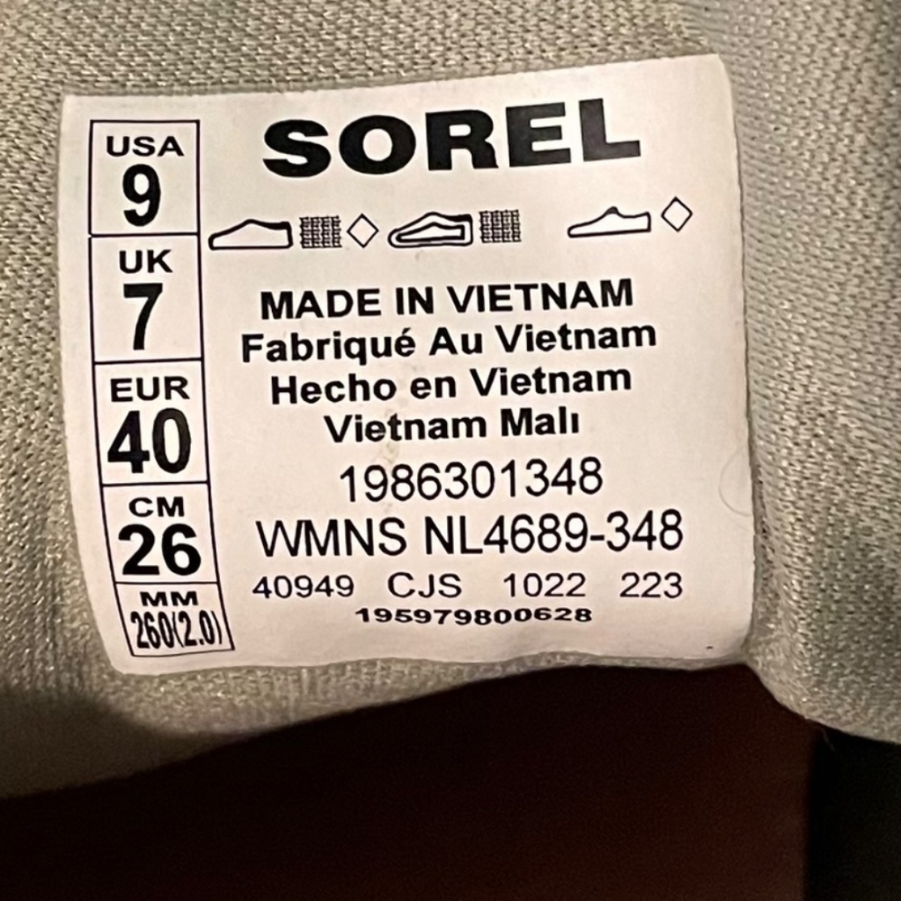 Sorel Kinetic Breakthru Running Lace‎ Up Sneakers Size 9 (EU 40, UK 7) - Picture 8 of 8